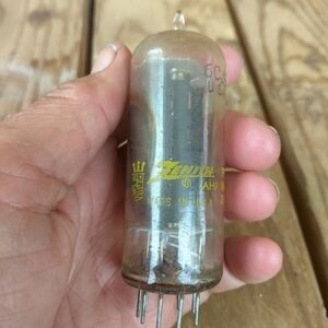 Vintage Zenith Electron Tube for Radio TV Television